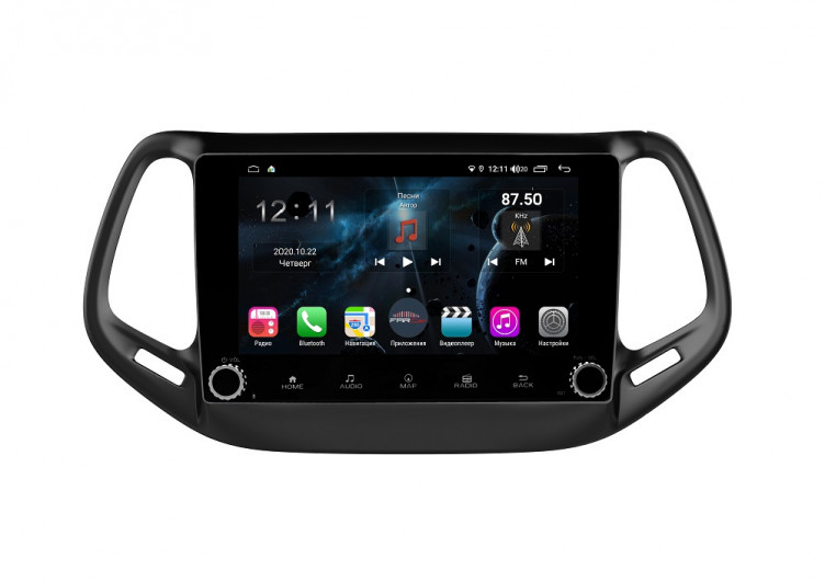 Штатная магнитола FarCar s400 для Jeep Compass 2017+ на Android (H1008RB) 1