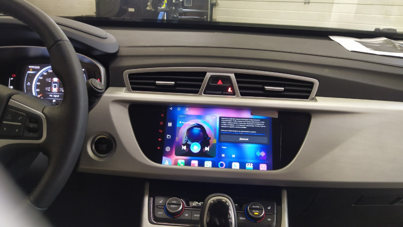 Штатная магнитола BTR-Audio для Geely Atlas (LX серии) на Android  2